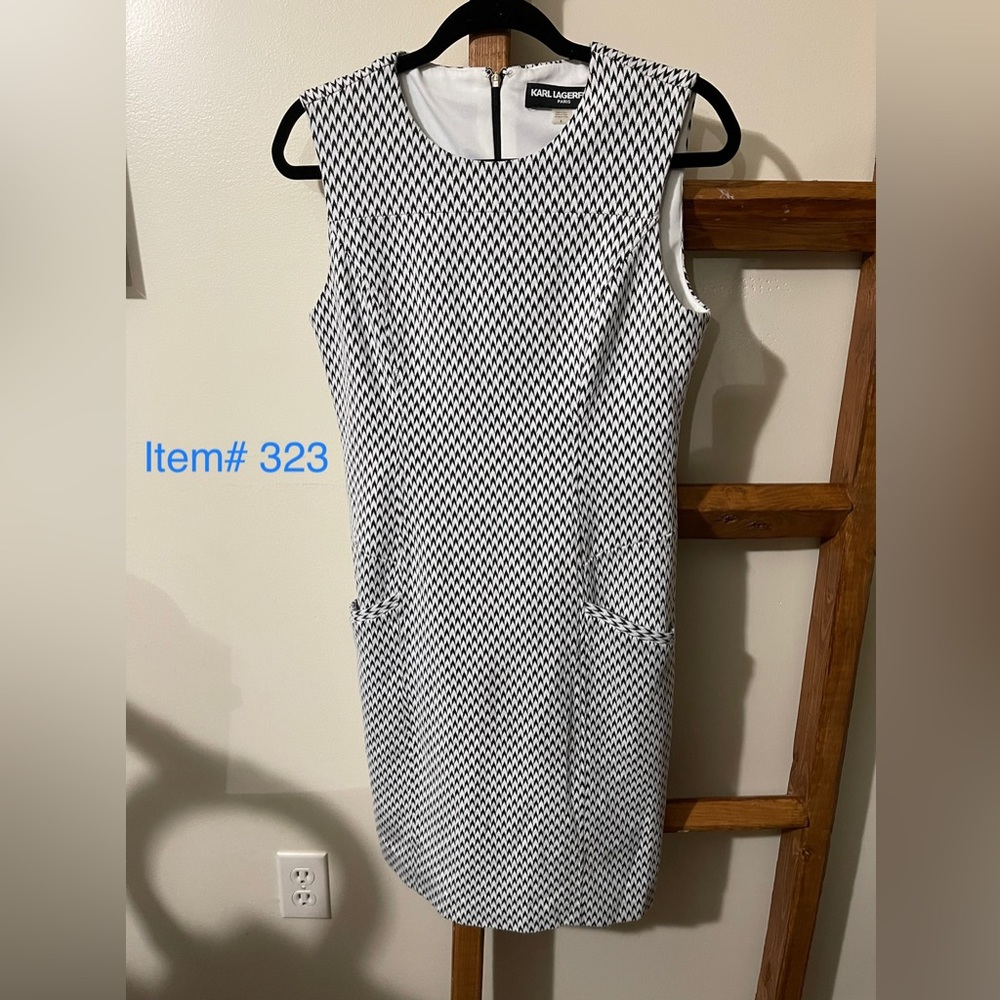 Karl Lagerfeld Paris Sleeveless Dress